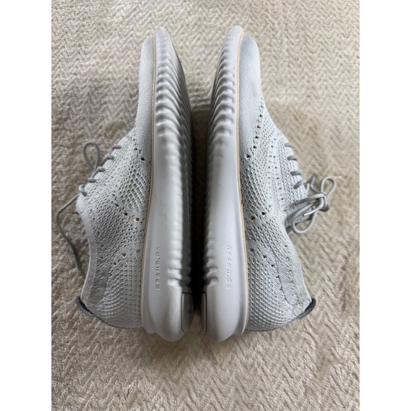 Cole Haan Zerogrand Stitchlite Wingtip Oxford Light Grey Mens Shoes C35878 10M main image 12